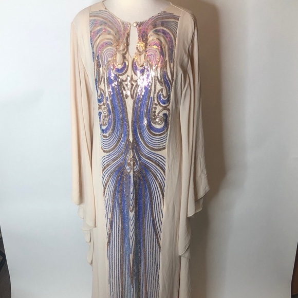 Sequin Maxi Dress NWT - Picture 5 of 14